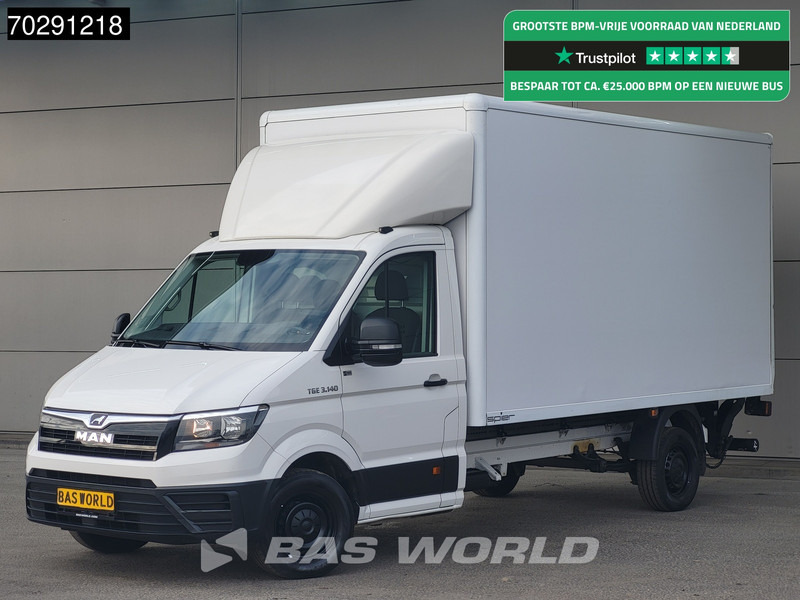 MAN TGE 3.140 Laadklep Automaat Bakwagen Airco Cruise Camera Euro6 Meubelbak Koffer 20m3 Airco Cruise control - الشاحنات الصغيرة صندوق مغلق: صور 1 MAN TGE 3.140 Laadklep Automaat Bakwagen Airco Cruise Camera Euro6 Meubelbak Koffer 20m3 Airco Cruise control - الشاحنات الصغيرة صندوق مغلق: صور 1
