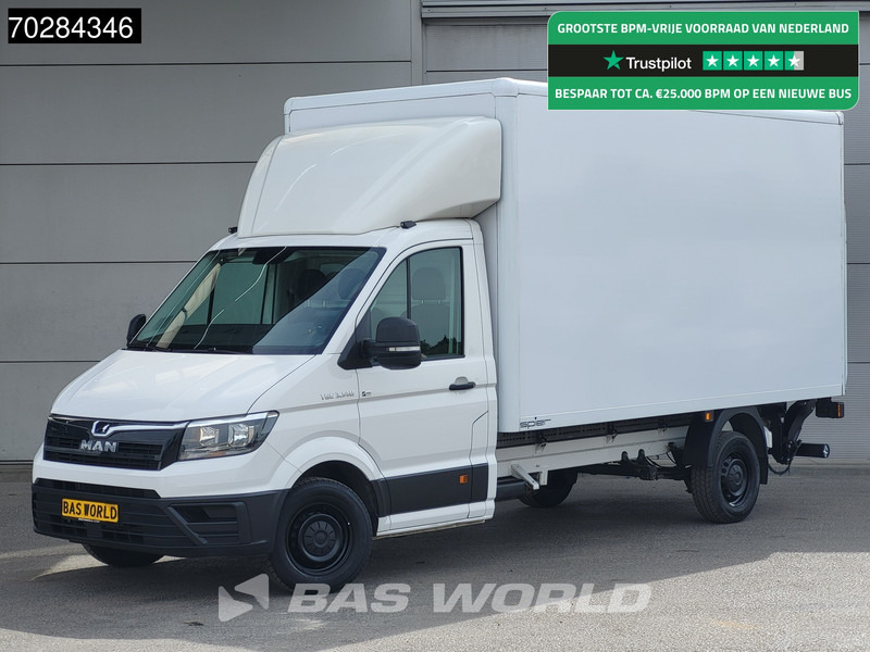 MAN TGE 3.140 Laadklep Bakwagen Airco Cruise Camera Euro6 Meubelbak Koffer 20m3 Airco Cruise control - الشاحنات الصغيرة صندوق مغلق: صور 1 MAN TGE 3.140 Laadklep Bakwagen Airco Cruise Camera Euro6 Meubelbak Koffer 20m3 Airco Cruise control - الشاحنات الصغيرة صندوق مغلق: صور 1