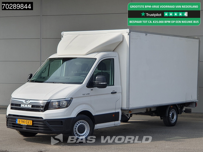 MAN TGE 3.180 D'Hollandia Laadklep Bakwagen Airco Cruise Lat om Lat Euro6 Meubelbak Koffer 19m3 Airco Cruise control - الشاحنات الصغيرة صندوق مغلق: صور 1 MAN TGE 3.180 D'Hollandia Laadklep Bakwagen Airco Cruise Lat om Lat Euro6 Meubelbak Koffer 19m3 Airco Cruise control - الشاحنات الصغيرة صندوق مغلق: صور 1