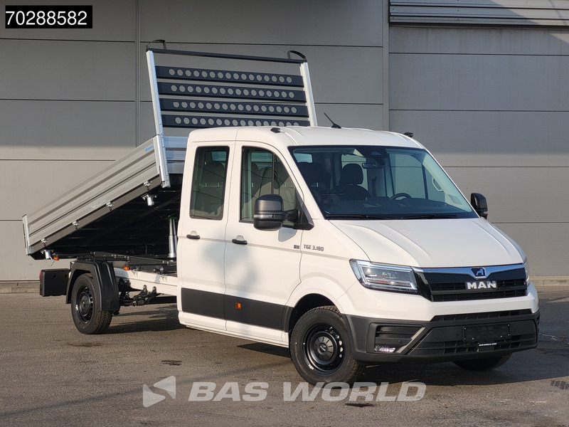 MAN TGE 3.180 Driezijdige Kipper Automaat Dubbel Cabine 2025 Facelift 180PK Trekhaak LED Navi ACC Airco Cruise Euro6 Kipper Tippe Benne Kieper - قلاب صغير: صور 2 MAN TGE 3.180 Driezijdige Kipper Automaat Dubbel Cabine 2025 Facelift 180PK Trekhaak LED Navi ACC Airco Cruise Euro6 Kipper Tippe Benne Kieper - قلاب صغير: صور 2