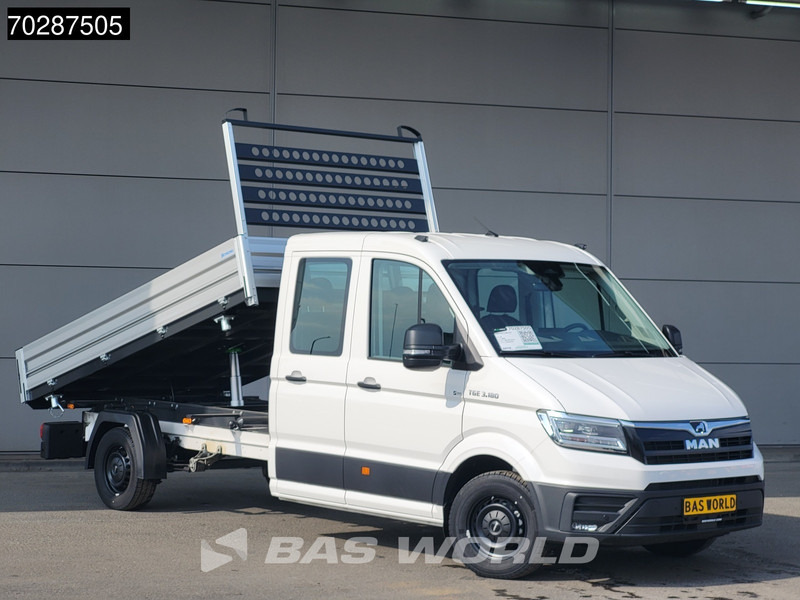 MAN TGE 3.180 Driezijdige Kipper Automaat Dubbel Cabine 2025 Facelift 180PK Trekhaak LED Navi ACC Airco Cruise Euro6 Kipper Tippe Benne Kieper - قلاب صغير: صور 2 MAN TGE 3.180 Driezijdige Kipper Automaat Dubbel Cabine 2025 Facelift 180PK Trekhaak LED Navi ACC Airco Cruise Euro6 Kipper Tippe Benne Kieper - قلاب صغير: صور 2