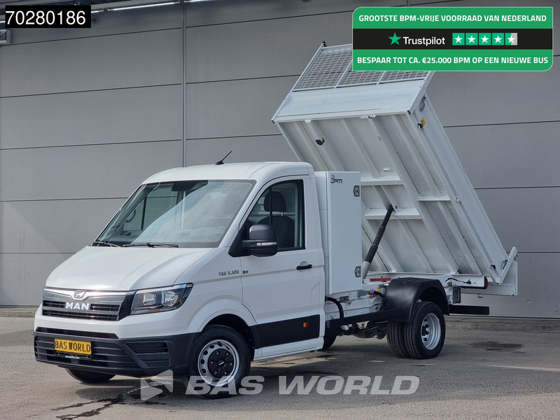 MAN TGE 5.120 Kipper Dubbellucht 3500kg trekhaak Navi Airco Cruise Tipper Benne Kieper Airco Cruise control - قلاب صغير: صور 1 MAN TGE 5.120 Kipper Dubbellucht 3500kg trekhaak Navi Airco Cruise Tipper Benne Kieper Airco Cruise control - قلاب صغير: صور 1