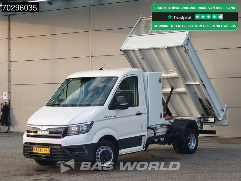 MAN TGE 5.120 Kipper met Kist Dubbellucht 3,5t Trekhaak Navi Airco Cruise Camera Euro6 Kieper Tipper Benne Airco Trekhaak Cruise control - قلاب صغير: صور 1 MAN TGE 5.120 Kipper met Kist Dubbellucht 3,5t Trekhaak Navi Airco Cruise Camera Euro6 Kieper Tipper Benne Airco Trekhaak Cruise control - قلاب صغير: صور 1