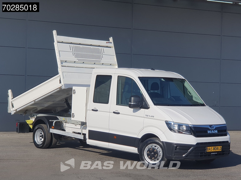 MAN TGE 5.120 Open Laadbak met Kist Dubbel Cabine Dubbellucht 3,5t Trekhaak Navi Airco Cruise Camera Euro6 Pritsche Pickup Open Box 2m3 Airco - الشاحنات الصغيرة المسطحة: صور 3 MAN TGE 5.120 Open Laadbak met Kist Dubbel Cabine Dubbellucht 3,5t Trekhaak Navi Airco Cruise Camera Euro6 Pritsche Pickup Open Box 2m3 Airco - الشاحنات الصغيرة المسطحة: صور 3
