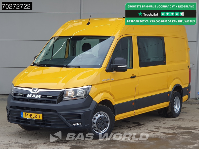 MAN TGE 5.180 Automaat Dubbel Cabine Dubbellucht Werkplaatsinrichting Trekhaak Omvormer Camera Parkeersensoren Airco Cruise L2H2 8m3 Airco Dub - فان: صور 1 MAN TGE 5.180 Automaat Dubbel Cabine Dubbellucht Werkplaatsinrichting Trekhaak Omvormer Camera Parkeersensoren Airco Cruise L2H2 8m3 Airco Dub - فان: صور 1