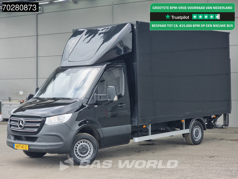Mercedes-Benz Sprinter 314 CDI Laadklep Automaat Zijdeur Bakwagen Airco Cruise Carplay MBUX Meubelbak Koffer 21m3 Airco Cruise control - الشاحنات الصغيرة صندوق مغلق: صور 1 Mercedes-Benz Sprinter 314 CDI Laadklep Automaat Zijdeur Bakwagen Airco Cruise Carplay MBUX Meubelbak Koffer 21m3 Airco Cruise control - الشاحنات الصغيرة صندوق مغلق: صور 1