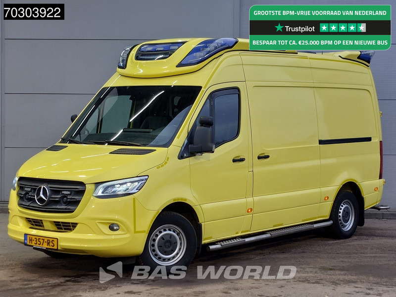 Mercedes-Benz Sprinter 319 CDI 3.0L V6 Ambulance 190PK L2H2 LED Airco Cruise Camera MBUX CarPlay Euro6 Krankenwagen Rettungswagen L2 8m3 Airco Cruise c - سيارة إسعاف: صور 1 Mercedes-Benz Sprinter 319 CDI 3.0L V6 Ambulance 190PK L2H2 LED Airco Cruise Camera MBUX CarPlay Euro6 Krankenwagen Rettungswagen L2 8m3 Airco Cruise c - سيارة إسعاف: صور 1