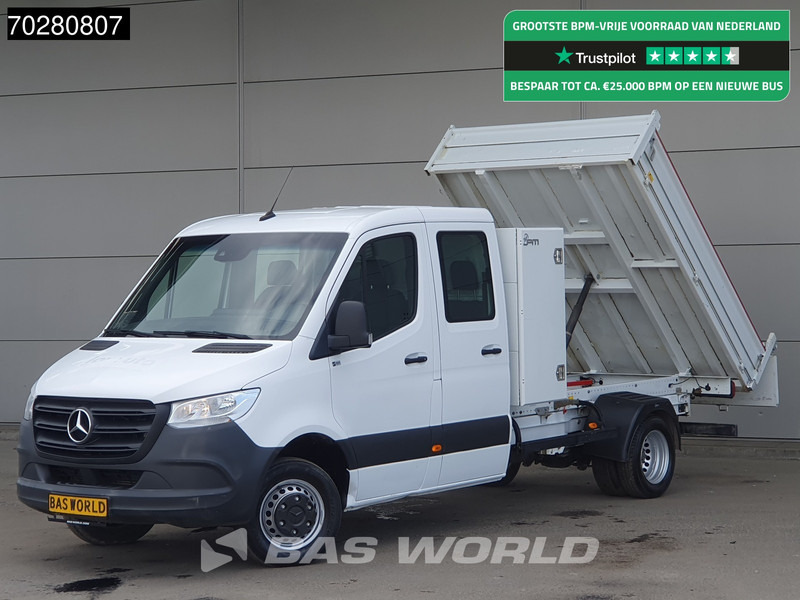 Mercedes-Benz Sprinter 514 CDI Kipper met Kist Dubbel Cabine Dubbellucht 3,5t Trekhaak Airco Cruise Euro6 Kieper Tipper Benne Airco Dubbel cabine Trekh - قلاب صغير: صور 1 Mercedes-Benz Sprinter 514 CDI Kipper met Kist Dubbel Cabine Dubbellucht 3,5t Trekhaak Airco Cruise Euro6 Kieper Tipper Benne Airco Dubbel cabine Trekh - قلاب صغير: صور 1