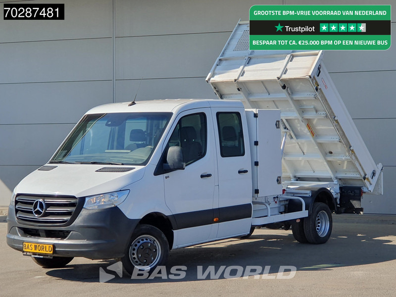 Mercedes-Benz Sprinter 514 CDI Kipper met Kist Dubbel Cabine Dubbellucht 3,5t Trekhaak Airco Cruise Euro6 Tipper Benne Kieper 2m3 Airco Trekhaak Cruise - قلاب صغير: صور 1 Mercedes-Benz Sprinter 514 CDI Kipper met Kist Dubbel Cabine Dubbellucht 3,5t Trekhaak Airco Cruise Euro6 Tipper Benne Kieper 2m3 Airco Trekhaak Cruise - قلاب صغير: صور 1