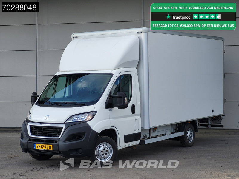 Peugeot Boxer 165PK Bakwagen Achterdeuren Navi Airco Cruise Camera Lat om Lat Euro6 Meubelbak Koffer 23m3 Cruise control - الشاحنات الصغيرة صندوق مغلق: صور 1 Peugeot Boxer 165PK Bakwagen Achterdeuren Navi Airco Cruise Camera Lat om Lat Euro6 Meubelbak Koffer 23m3 Cruise control - الشاحنات الصغيرة صندوق مغلق: صور 1