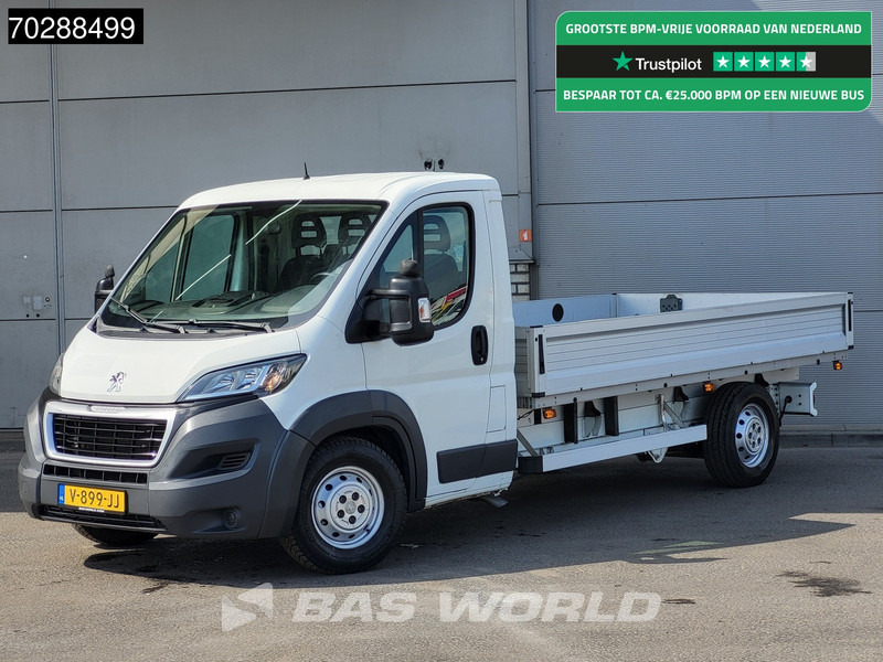 Peugeot Boxer 165PK Open Laadbak Luchtvering Trekhaak Navi Airco Euro6 Pritsche Pickup Open Box Airco Trekhaak - الشاحنات الصغيرة المسطحة: صور 1 Peugeot Boxer 165PK Open Laadbak Luchtvering Trekhaak Navi Airco Euro6 Pritsche Pickup Open Box Airco Trekhaak - الشاحنات الصغيرة المسطحة: صور 1