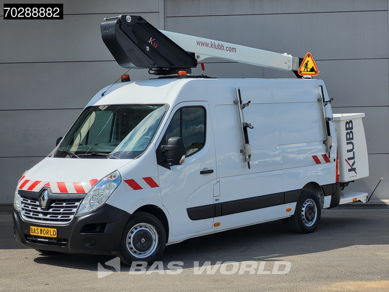 Renault Master 130pk Hoogwerker 11m Werkhoogte Trekhaak Airco Cruise Camera Euro6 Nacelle Arbeitsbühne 1Personen Airco Trekhaak Cruise control - الشاحنات الصغيرة: صور 3 Renault Master 130pk Hoogwerker 11m Werkhoogte Trekhaak Airco Cruise Camera Euro6 Nacelle Arbeitsbühne 1Personen Airco Trekhaak Cruise control - الشاحنات الصغيرة: صور 3