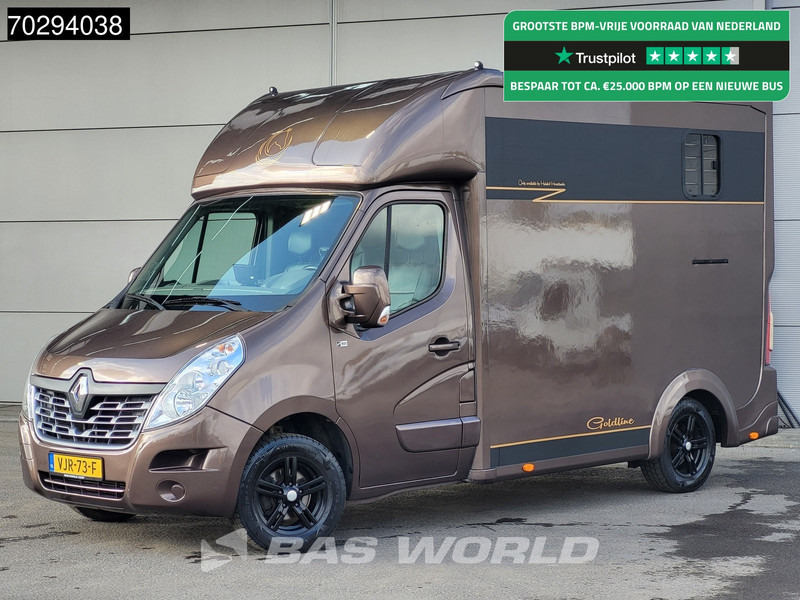 Renault Master 130pk Paardenwagen Hengstenuitvoeren Trekhaak Airco Euro6 Horsetruck Veewagen Horse 14m3 Airco Trekhaak - الشاحنات الصغيرة: صور 1 Renault Master 130pk Paardenwagen Hengstenuitvoeren Trekhaak Airco Euro6 Horsetruck Veewagen Horse 14m3 Airco Trekhaak - الشاحنات الصغيرة: صور 1
