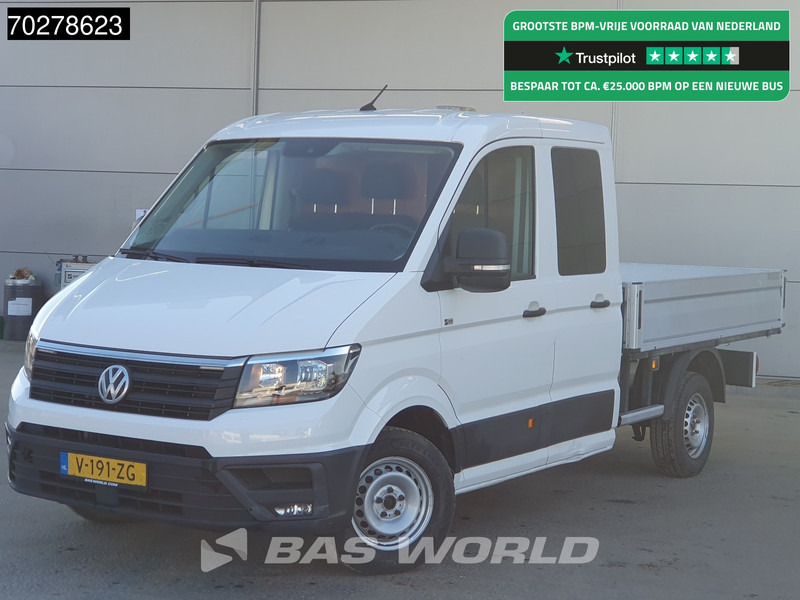 Volkswagen Crafter 102pk Open Laadbak Dubbel Cabine Trekhaak Airco Cruise Camera Euro6 Tipper Benne Kieper 2m3 Airco Dubbel cabine Trekhaak Cruise - الشاحنات الصغيرة المسطحة: صور 1 Volkswagen Crafter 102pk Open Laadbak Dubbel Cabine Trekhaak Airco Cruise Camera Euro6 Tipper Benne Kieper 2m3 Airco Dubbel cabine Trekhaak Cruise - الشاحنات الصغيرة المسطحة: صور 1