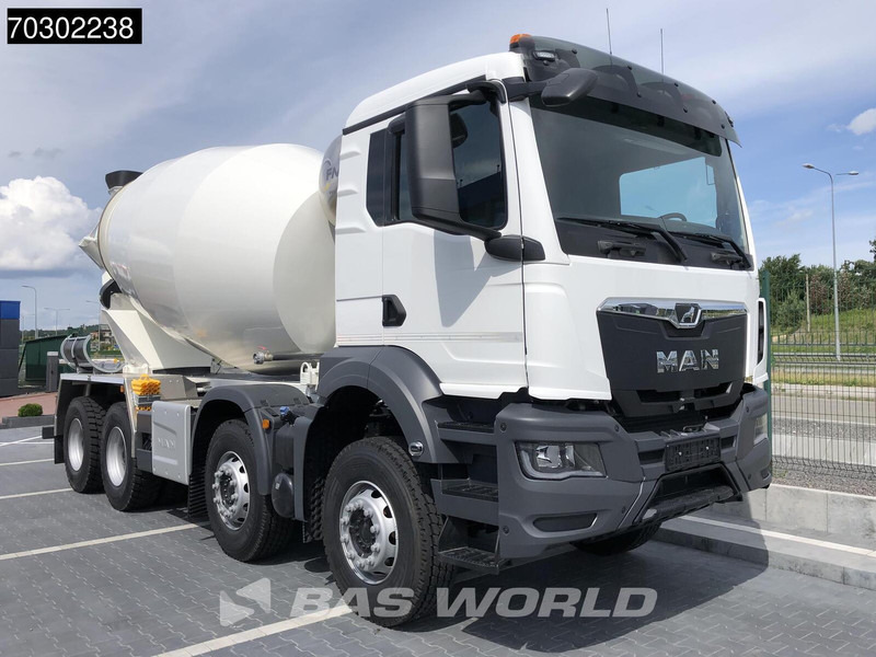 MAN TGS 41.400 8X4 10m3 FML mixer Steelsuspension Manual Airco EURO 2 - شاحنة خلاطة خرسانة: صور 3 MAN TGS 41.400 8X4 10m3 FML mixer Steelsuspension Manual Airco EURO 2 - شاحنة خلاطة خرسانة: صور 3