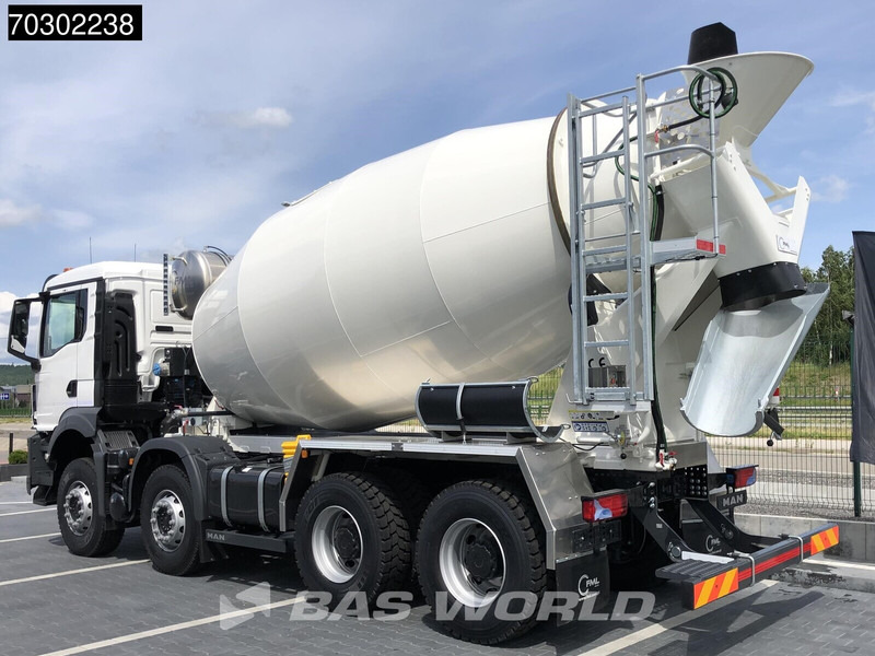 MAN TGS 41.400 8X4 10m3 FML mixer Steelsuspension Manual Airco EURO 2 - شاحنة خلاطة خرسانة: صور 2 MAN TGS 41.400 8X4 10m3 FML mixer Steelsuspension Manual Airco EURO 2 - شاحنة خلاطة خرسانة: صور 2