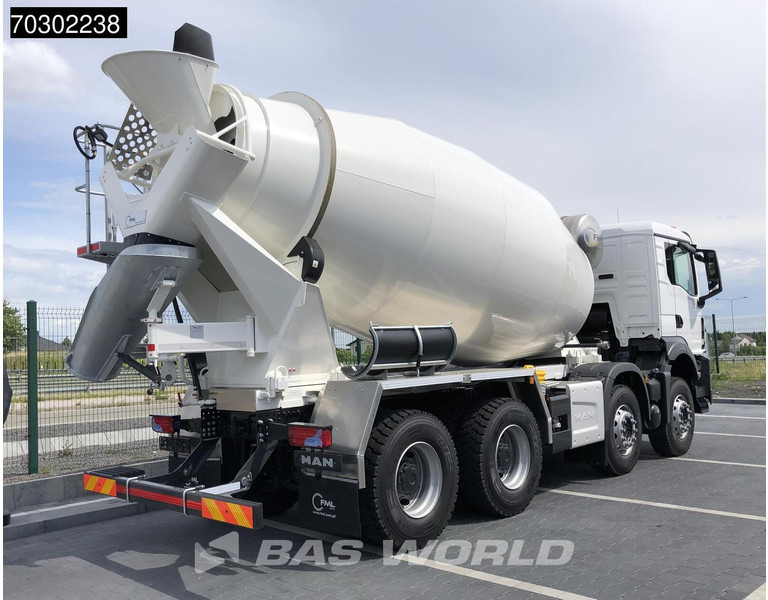 MAN TGS 41.400 8X4 10m3 FML mixer Steelsuspension Manual Airco EURO 2 - شاحنة خلاطة خرسانة: صور 5 MAN TGS 41.400 8X4 10m3 FML mixer Steelsuspension Manual Airco EURO 2 - شاحنة خلاطة خرسانة: صور 5
