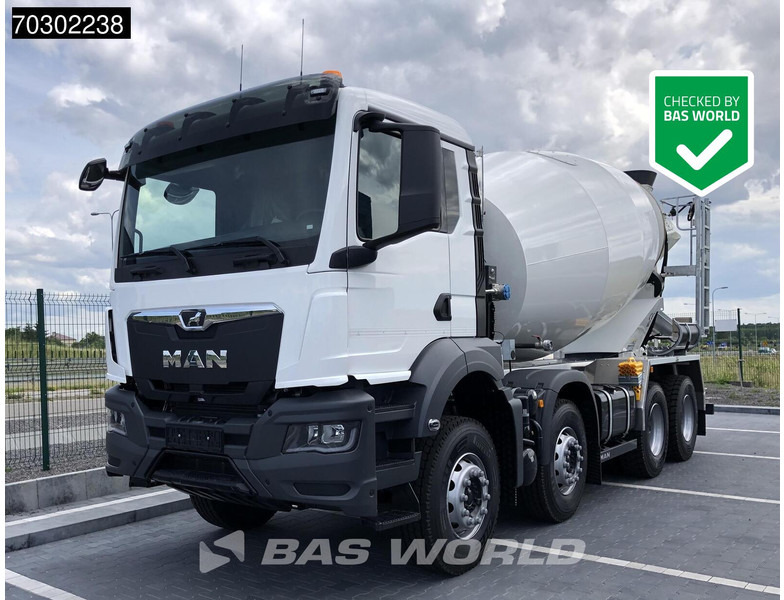 MAN TGS 41.400 8X4 10m3 FML mixer Steelsuspension Manual Airco EURO 2 - شاحنة خلاطة خرسانة: صور 1 MAN TGS 41.400 8X4 10m3 FML mixer Steelsuspension Manual Airco EURO 2 - شاحنة خلاطة خرسانة: صور 1