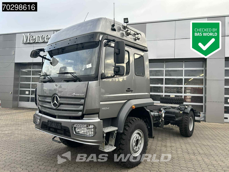 Mercedes-Benz Atego 1324 4X4 NEW 4x4 chassis Automatic Steelsuspension Euro 6 - الشاسيه شاحنة: صور 1 Mercedes-Benz Atego 1324 4X4 NEW 4x4 chassis Automatic Steelsuspension Euro 6 - الشاسيه شاحنة: صور 1