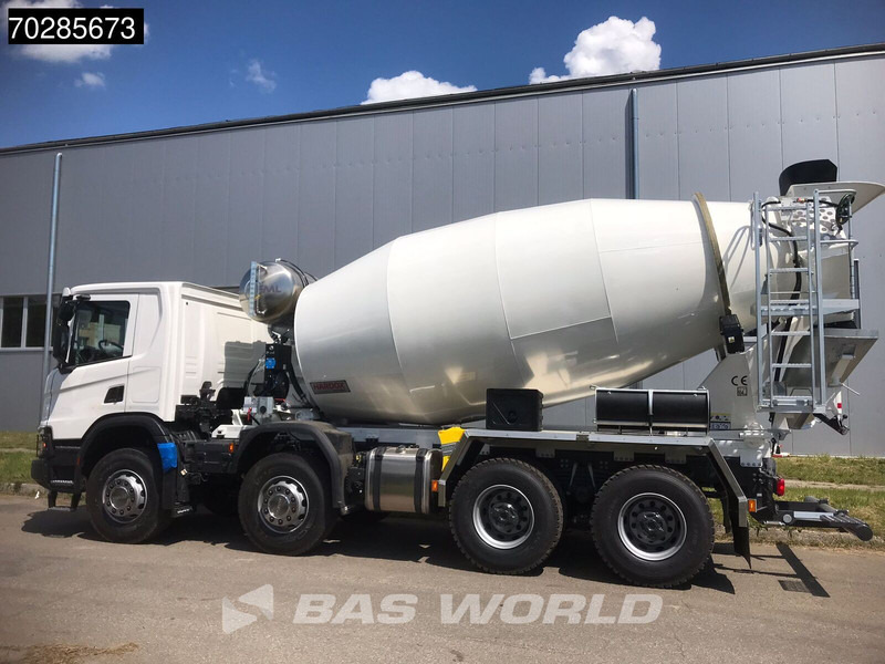 Scania P420 XT 8X4 NEW! 10m3 FML Mixer Automatic Steel suspension Big-Axle Euro 6 - شاحنة خلاطة خرسانة: صور 5 Scania P420 XT 8X4 NEW! 10m3 FML Mixer Automatic Steel suspension Big-Axle Euro 6 - شاحنة خلاطة خرسانة: صور 5