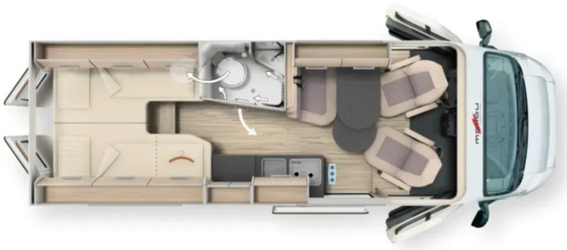 Malibu Van First Class two rooms GT Skyview 640 LE RB - موتر هوم متكامل: صور 1 Malibu Van First Class two rooms GT Skyview 640 LE RB - موتر هوم متكامل: صور 1