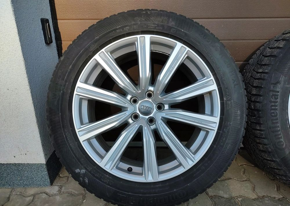 Koła felgi aluminiowe Audi Q8 SQ8 z oponami zimowymi Continental WinterContact TS850P 265/50 R20 H XL - عجلات - سيارة: صور 2 Koła felgi aluminiowe Audi Q8 SQ8 z oponami zimowymi Continental WinterContact TS850P 265/50 R20 H XL - عجلات - سيارة: صور 2