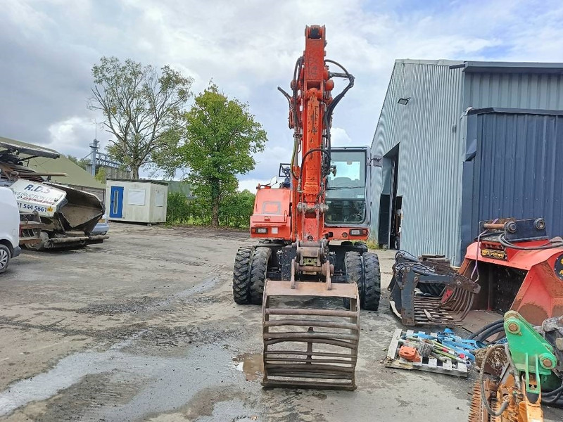 FIAT-HITACHI FH120W bandenkraan Wheel Excavator graafmachine - حفارة على عجلات: صور 4 FIAT-HITACHI FH120W bandenkraan Wheel Excavator graafmachine - حفارة على عجلات: صور 4