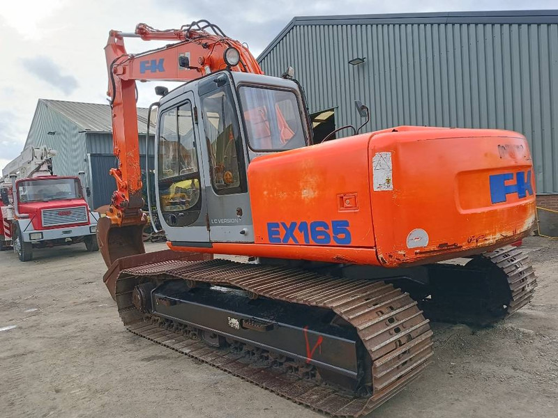 Fiat-Kobelco EX165 hitachi excavator kettenbagger graafmachine - حفارات زحافة: صور 3 Fiat-Kobelco EX165 hitachi excavator kettenbagger graafmachine - حفارات زحافة: صور 3