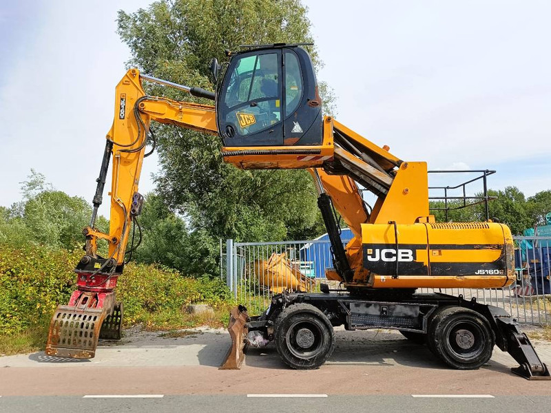 JCB JS 160 W 18ton waste industry hanler overslagkraan - حفارة النقل والشحن: صور 1 JCB JS 160 W 18ton waste industry hanler overslagkraan - حفارة النقل والشحن: صور 1