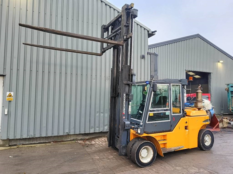 Jungheinrich DFG680 8 ton heftruck forklift stapler - رافعة شوكية ديزل: صور 4 Jungheinrich DFG680 8 ton heftruck forklift stapler - رافعة شوكية ديزل: صور 4