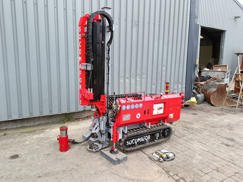 Socomafor 10 micro piling rig hei machine boor dri - سائق كومة: صور 1 Socomafor 10 micro piling rig hei machine boor dri - سائق كومة: صور 1