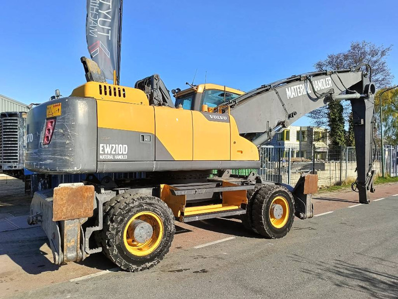 Volvo EW 210 D waste industry handler 25ton umslagbagger - حفارة النقل والشحن: صور 2 Volvo EW 210 D waste industry handler 25ton umslagbagger - حفارة النقل والشحن: صور 2