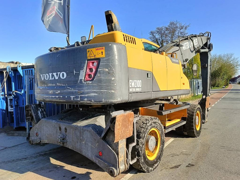 Volvo EW 210 D waste industry handler 25ton umslagbagger - حفارة النقل والشحن: صور 3 Volvo EW 210 D waste industry handler 25ton umslagbagger - حفارة النقل والشحن: صور 3