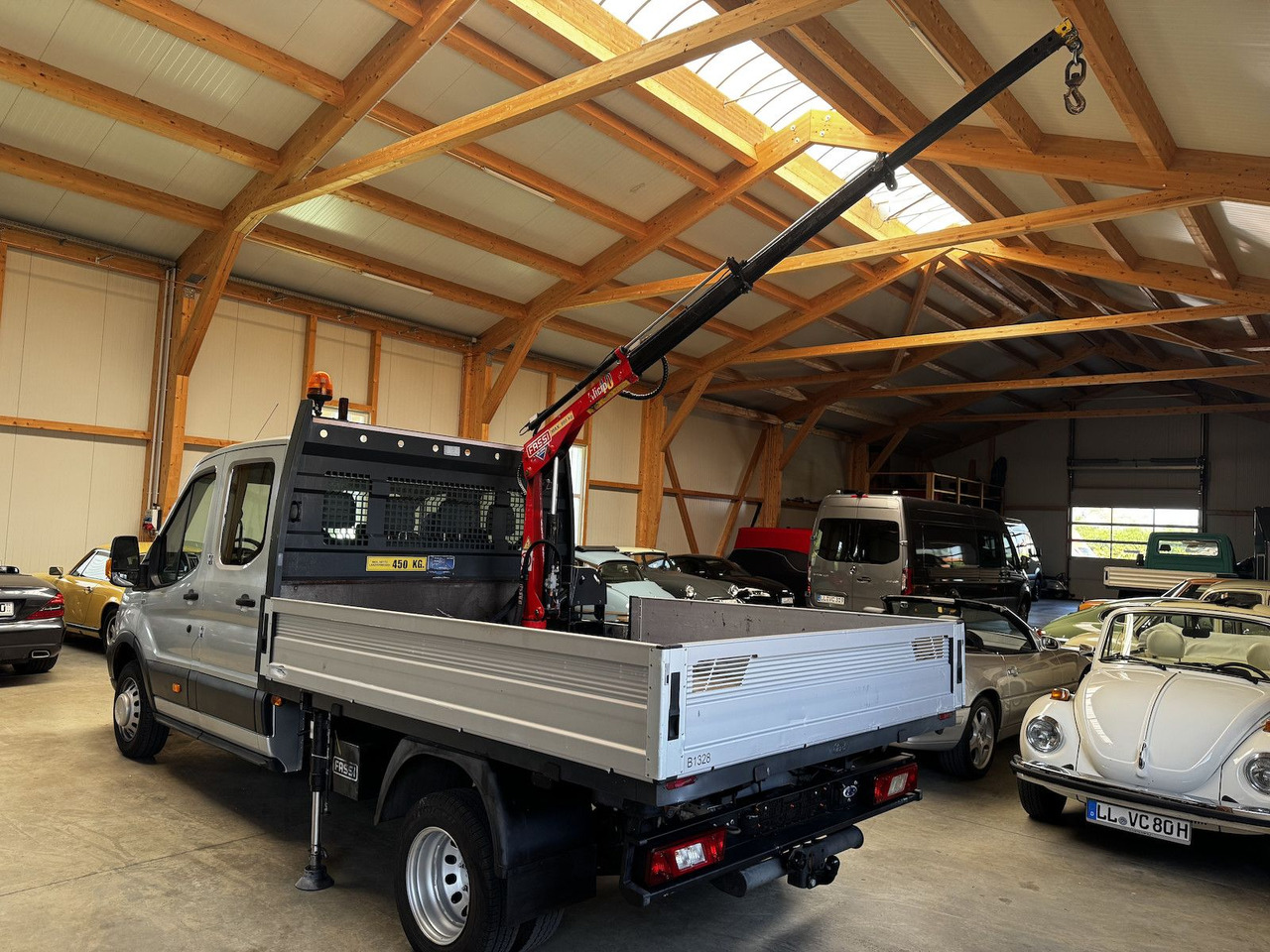 Ford Transit FT 350 DokaTdCI 1.2t Fassi Kran - الشاحنات الصغيرة المسطحة, الشاحنات الصغيرة كابينة مزدوجة: صور 2 Ford Transit FT 350 DokaTdCI 1.2t Fassi Kran - الشاحنات الصغيرة المسطحة, الشاحنات الصغيرة كابينة مزدوجة: صور 2