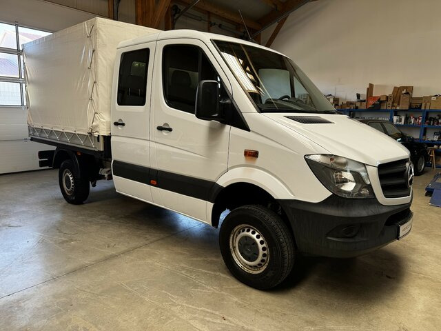 MERCEDES-BENZ Sprinter 316 CDI Doka 4x4 Allrad Plane - الشاحنات الصغيرة ستائر, الشاحنات الصغيرة كابينة مزدوجة: صور 1 MERCEDES-BENZ Sprinter 316 CDI Doka 4x4 Allrad Plane - الشاحنات الصغيرة ستائر, الشاحنات الصغيرة كابينة مزدوجة: صور 1