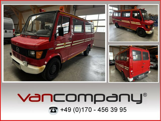 MERCEDES-BENZ T1 310 D Bremer Kombi Feuerwehr1. Hand... - صغيرة, ميكروباص: صور 1 MERCEDES-BENZ T1 310 D Bremer Kombi Feuerwehr1. Hand... - صغيرة, ميكروباص: صور 1