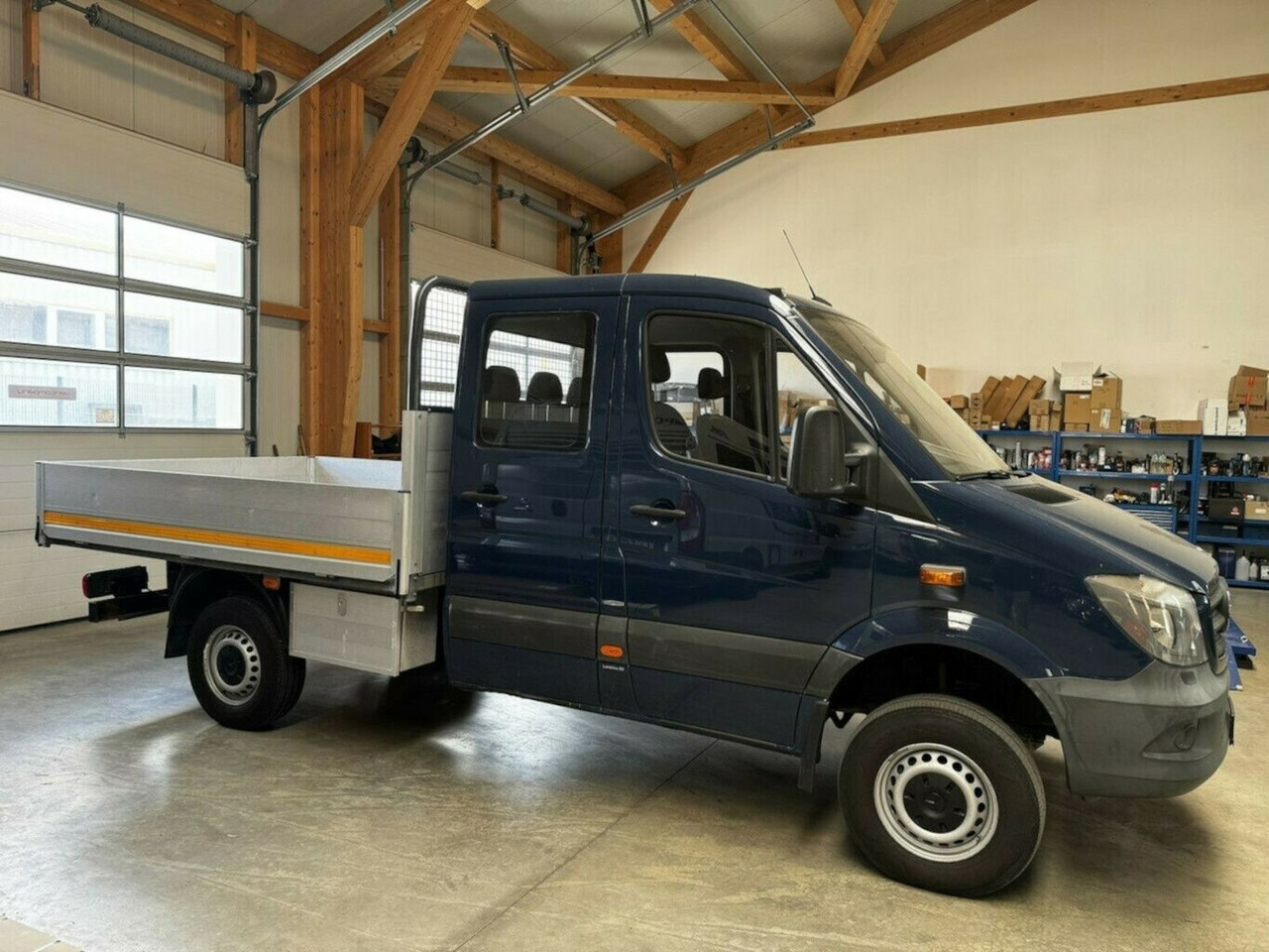 Mercedes-Benz Sprinter 313 CDI Doka 4x4 Autom. AHK 3.5t - الشاحنات الصغيرة المسطحة, الشاحنات الصغيرة كابينة مزدوجة: صور 1 Mercedes-Benz Sprinter 313 CDI Doka 4x4 Autom. AHK 3.5t - الشاحنات الصغيرة المسطحة, الشاحنات الصغيرة كابينة مزدوجة: صور 1