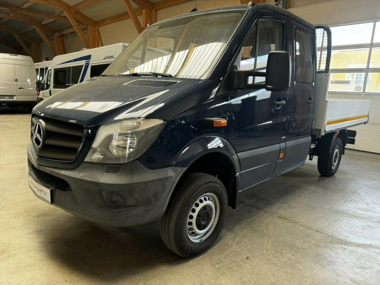 Mercedes-Benz Sprinter 313 CDI Doka 4x4 Autom. AHK 3.5t - الشاحنات الصغيرة المسطحة, الشاحنات الصغيرة كابينة مزدوجة: صور 2 Mercedes-Benz Sprinter 313 CDI Doka 4x4 Autom. AHK 3.5t - الشاحنات الصغيرة المسطحة, الشاحنات الصغيرة كابينة مزدوجة: صور 2