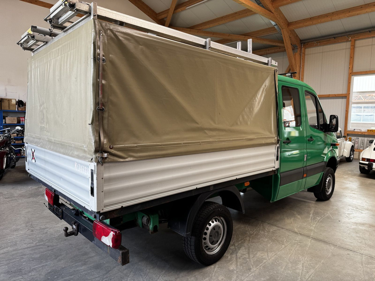 Mercedes-Benz Sprinter 315 CDI Doka 4x4 Allrad Untersetzung - الشاحنات الصغيرة المسطحة, الشاحنات الصغيرة كابينة مزدوجة: صور 5 Mercedes-Benz Sprinter 315 CDI Doka 4x4 Allrad Untersetzung - الشاحنات الصغيرة المسطحة, الشاحنات الصغيرة كابينة مزدوجة: صور 5