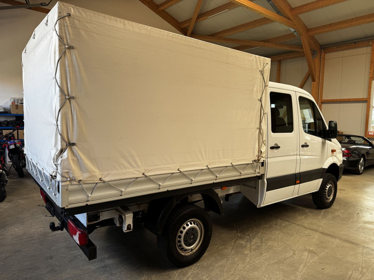 Mercedes-Benz Sprinter 316 CDI Doka 4x4 Allrad Plane - الشاحنات الصغيرة ستائر, الشاحنات الصغيرة كابينة مزدوجة: صور 5 Mercedes-Benz Sprinter 316 CDI Doka 4x4 Allrad Plane - الشاحنات الصغيرة ستائر, الشاحنات الصغيرة كابينة مزدوجة: صور 5