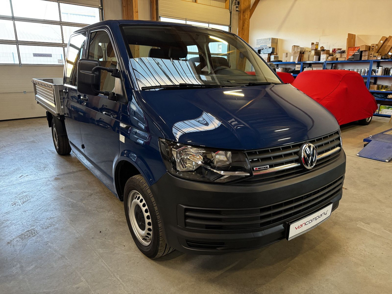 Volkswagen T6 Doka Pritsche 2.0 TDI 4Motion 4x4 indienblau - الشاحنات الصغيرة المسطحة: صور 3 Volkswagen T6 Doka Pritsche 2.0 TDI 4Motion 4x4 indienblau - الشاحنات الصغيرة المسطحة: صور 3