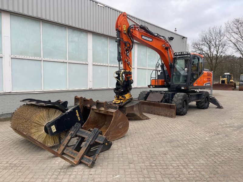 Doosan DX 160 W-5 2019 6620 H ENGCON ROTOTILT CE - حفارة على عجلات: صور 2 Doosan DX 160 W-5 2019 6620 H ENGCON ROTOTILT CE - حفارة على عجلات: صور 2