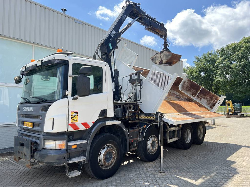 Scania P 400 8X4 KIPPER 2010 + HIAB Crane EURO 5 - قلابات, شاحنة كرين: صور 4 Scania P 400 8X4 KIPPER 2010 + HIAB Crane EURO 5 - قلابات, شاحنة كرين: صور 4