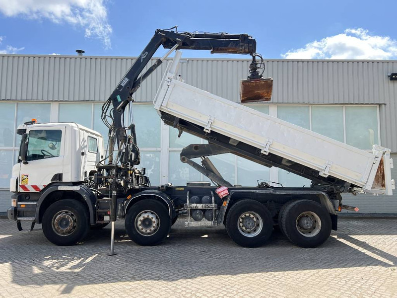 Scania P 400 8X4 KIPPER 2010 + HIAB Crane EURO 5 - قلابات, شاحنة كرين: صور 2 Scania P 400 8X4 KIPPER 2010 + HIAB Crane EURO 5 - قلابات, شاحنة كرين: صور 2