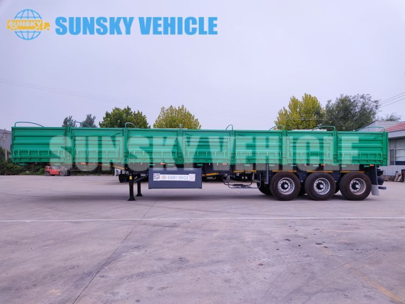 SUNSKY 13M dropside semi trailer - نصف مقطورة مسطحة: صور 4 SUNSKY 13M dropside semi trailer - نصف مقطورة مسطحة: صور 4
