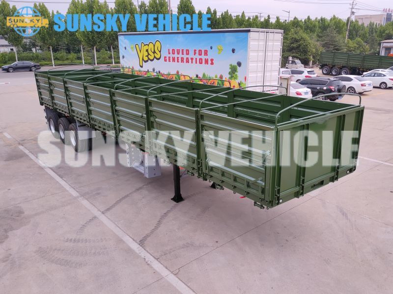 SUNSKY 13M dropside semi trailer - نصف مقطورة مسطحة: صور 3 SUNSKY 13M dropside semi trailer - نصف مقطورة مسطحة: صور 3