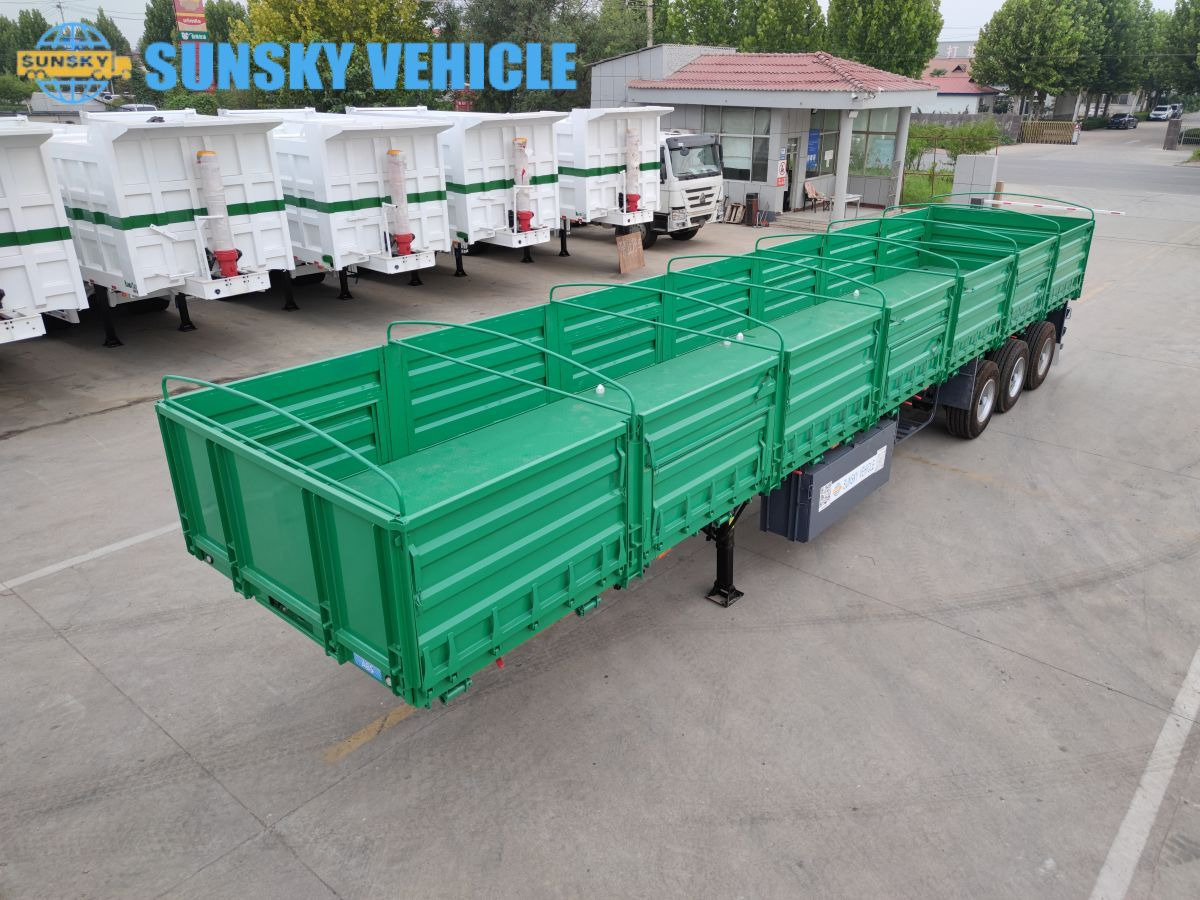 SUNSKY 13M dropside semi trailer - نصف مقطورة مسطحة: صور 2 SUNSKY 13M dropside semi trailer - نصف مقطورة مسطحة: صور 2