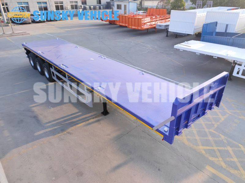 SUNSKY 3-axle Flat Deck Trailer - نصف مقطورة مسطحة: صور 3 SUNSKY 3-axle Flat Deck Trailer - نصف مقطورة مسطحة: صور 3