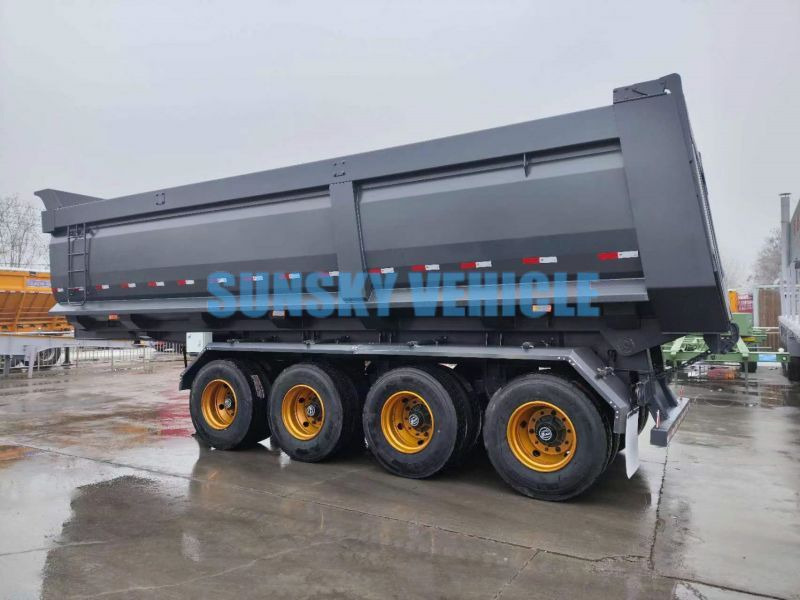 SUNSKY 4-Axle Dump Semi-trailer - قلابة نصف مقطورة: صور 4 SUNSKY 4-Axle Dump Semi-trailer - قلابة نصف مقطورة: صور 4