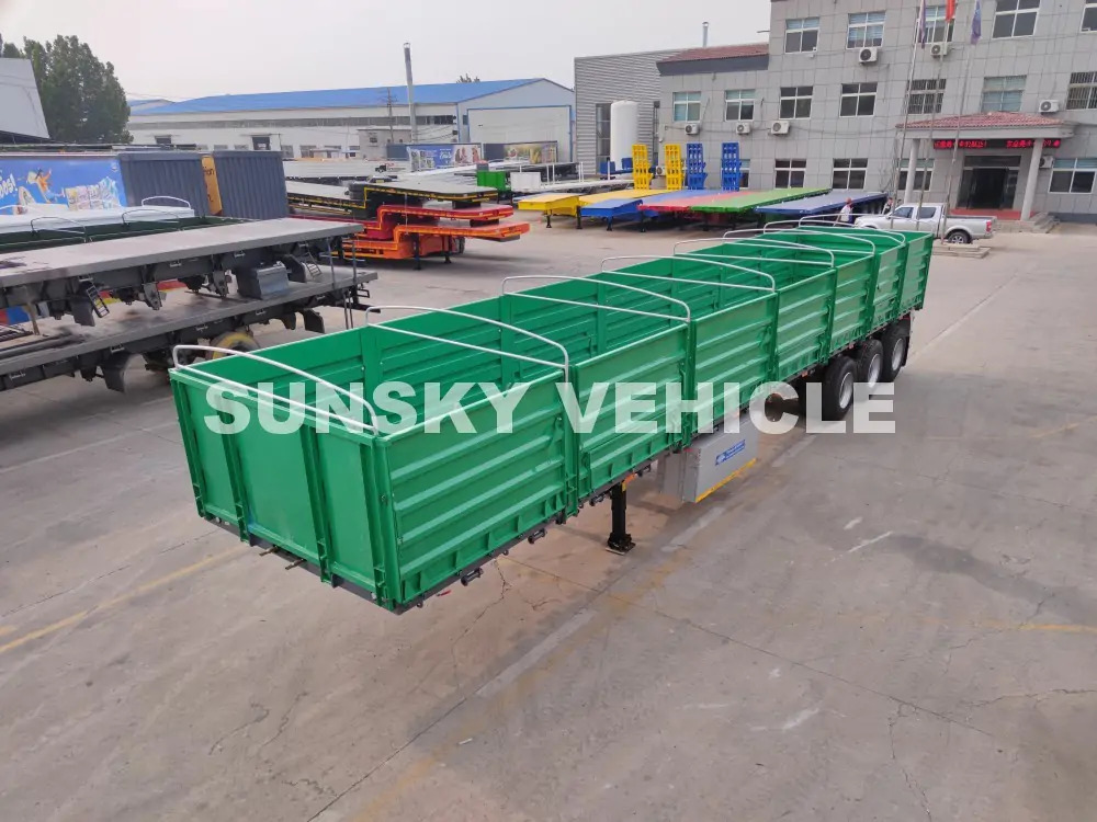 SUNSKY HENRED TYPRE DROPSIDE TRAILER - نصف مقطورة مسطحة: صور 1 SUNSKY HENRED TYPRE DROPSIDE TRAILER - نصف مقطورة مسطحة: صور 1